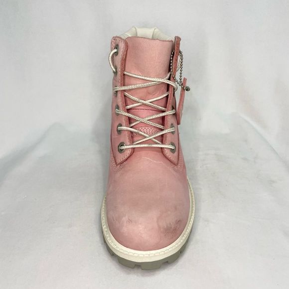 Pink Timberlands - Picture 4 of 11